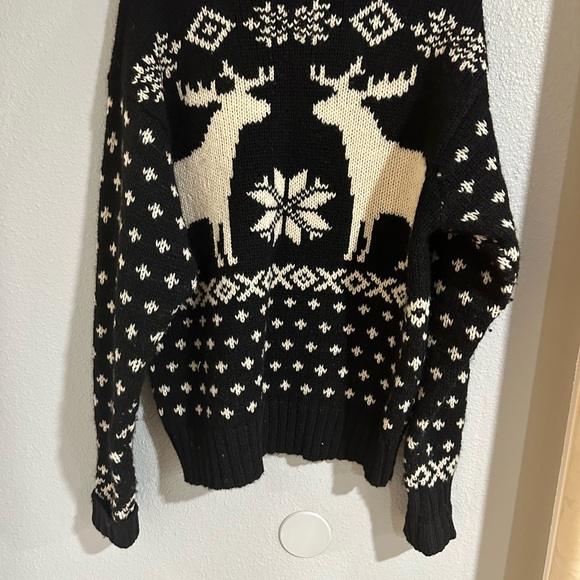 Vintage Gap 100% wool mooose sweater good c size s - Picture 2 of 5